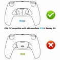 thumbnail image 6 of Turn RISE & RISE4 to RISE4 RMB Kit – Real Metal Buttons Version K1 K2 K3 K4 Back Buttons & Remap PCB Board for PS5 Controller eXtremeRate RISE & RISE4 Remap kit - Metallic Rainbow Aura Blue & Purple, 6 of 6
