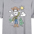 thumbnail image 3 of Toy Story - Woody Pastel - Women's Oversized T-Shirt, 3 of 5