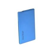 Gear Head Wallet-Size Mobile Powerbank with Charging Cable PB1800BLU - Power bank - 1800 mAh - 1 A (USB) - on cable: Micro-USB - blue