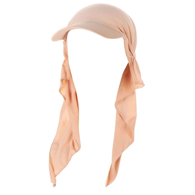 Gorra de béisbol unisex, chal hiyab, pañuelo musulmán transpirable para el verano, poliéster, talla única, protección solar