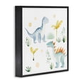 thumbnail image 2 of Stupell Industries Cottage Dino Wonderland Friends Black Framed Giclee Art, 12 x 12, by Lazar Studio, 2 of 8