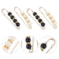 thumbnail image 3 of Miangastore 4Pcs Fashion Safety Brooches Pin Pretty Safety Pin Scarves Safely Buckles, 3 of 8