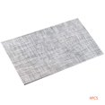 thumbnail image 1 of PVC rectangular mantel individual antideslizante aislamiento térmico placa trenzada almohadilla cocina oficina hogar manteles individuales 4 piezas Guardurnaity ZHF0331, 1 of 5