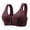 B, variant on No Steel Ring Front Close Bra T Back Plus Size Seamless Unlined Bra For Large Bust Bralettes For Women Push Up Bra Wireless Bra Women Clothing Bras For Women,,Size 42