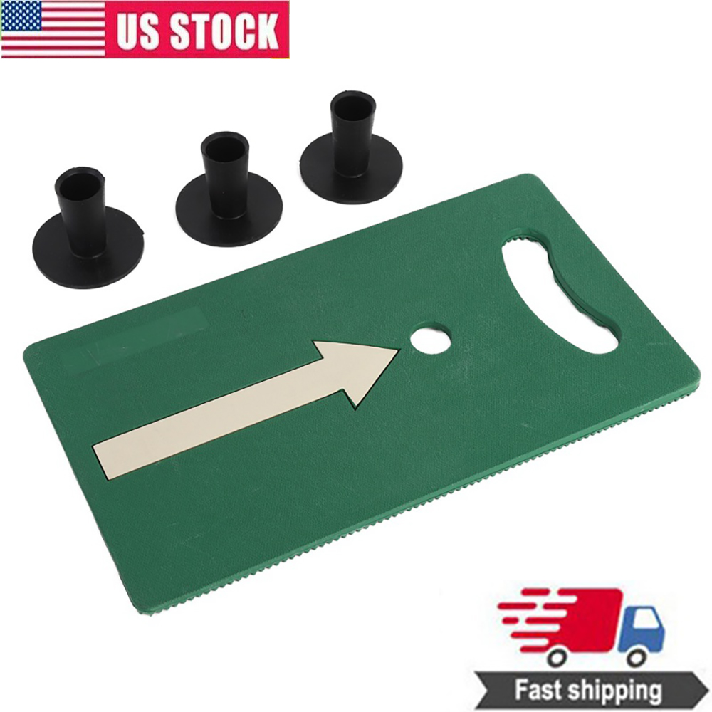 Indoor Golf Mat Training Hitting Pad Practice Rubber Mat Green Golf