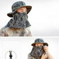 thumbnail image 2 of Sun Hats Men's Outdoor Fishing Caps Mountaineering Cap Fisherman Hat with Wind Rope;Sun Hats Men's Outdoor Fishing Caps Mountaineering Cap with Wind Rope, 2 of 6