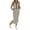 White, variant on Women's 2 Piece Skirt Set Cotton V Neck Faux Button Tank Tops Matching High Waist Midi Skirt 2026 Summer Spring Vacation Outfits Black L