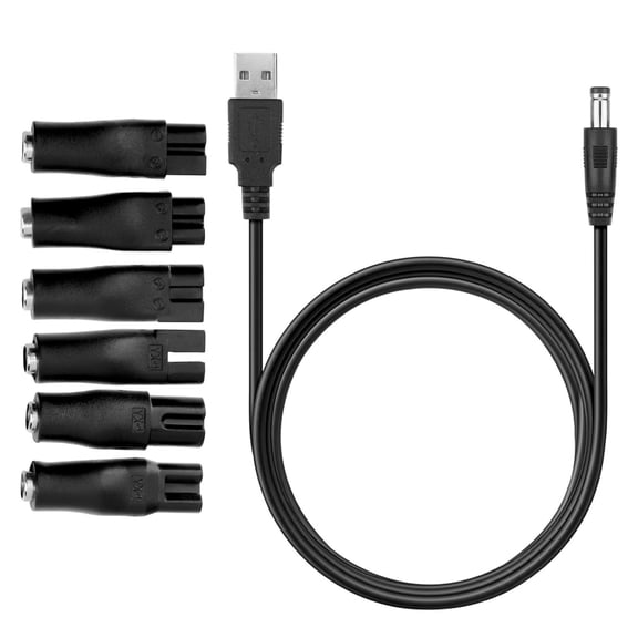 USB Charging Cord Compatible with oneisall 1/2/3 Speed Pet Grooming Kit Dog Paw Trimmer