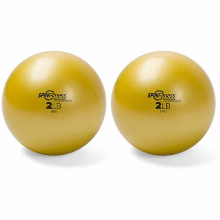 Peak Pilates Weighted Balls, 2 lbs, Set of 2