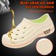 thumbnail image 3 of Zapatos Playa Huecos para Cómodos Livianos Chef Cajas Punta Ancha Impermeable No Slip Cocinas, 3 of 9