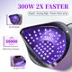 thumbnail image 5 of Secador de uñas UV JEWHITENY Purple Fast Dry para esmalte en gel, 5 of 7