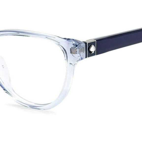 Kate Spade KS Tailynn Plastic Womens Cat-Eye Eyeglasses Blue 52mm Adult
