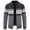 Dark Gray, variant on WREESH Fashion Winter Jacket Man Knitwear Zipper Pockets Stand Collar Coat Dark Gray