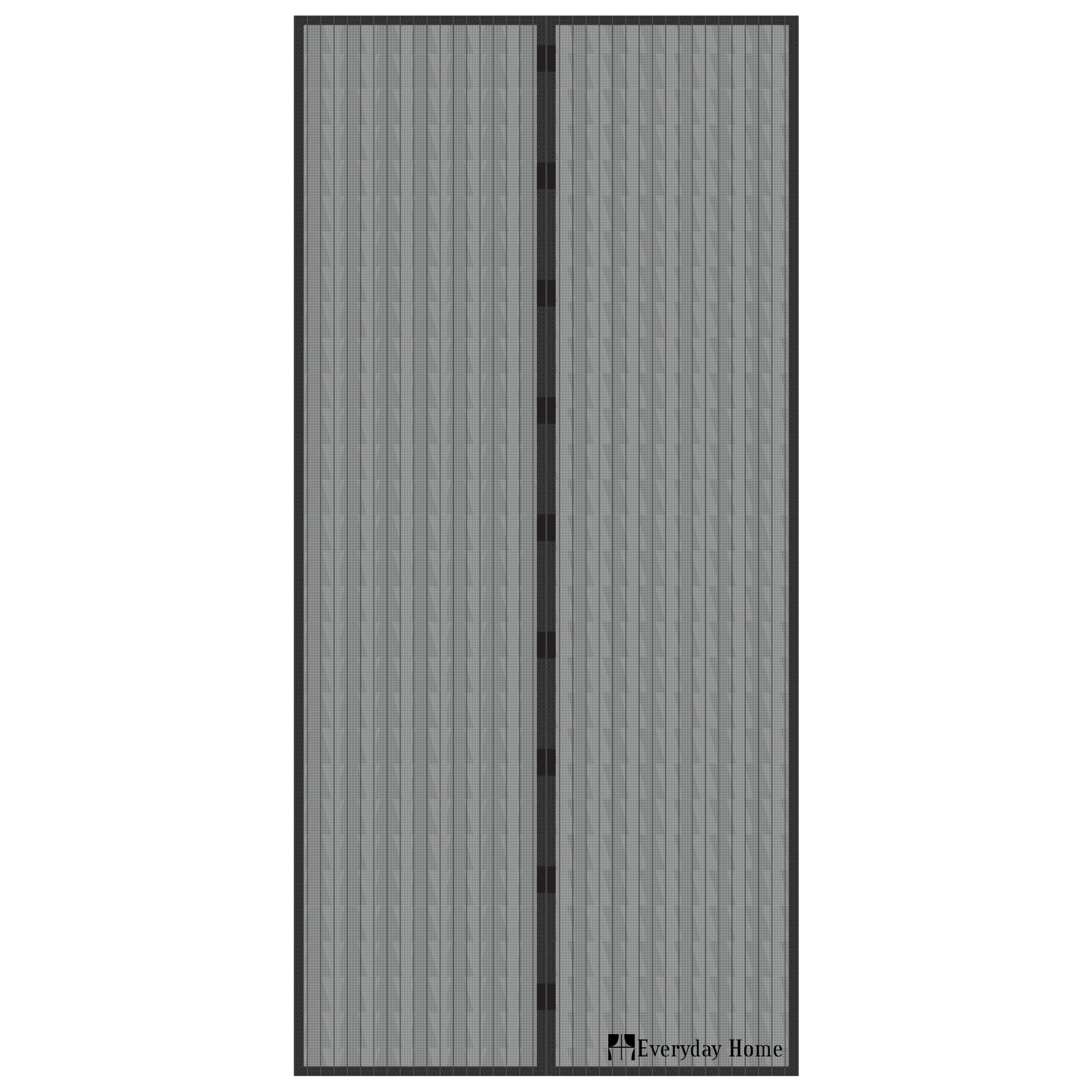 Magnetic Screen Door With Heavy Duty Magnets And Mesh Curtain By Everyday Home Walmart Com