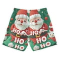 thumbnail image 7 of FORMRS Boys Swim Trunks Quick Dry Mesh Liner Boardshorts Sizes XS-XL, Cute Christmas Pattern, 7 of 7