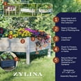 thumbnail image 2 of Zylina Raised Elevated Wood Garden Planter Collection - 48"(L) x 36"(W) x 22"(H), 2 of 10