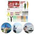 thumbnail image 4 of Calendario Adviento Navideño Pesca 2024 82 Piezas Regalos Navidad, 4 of 9