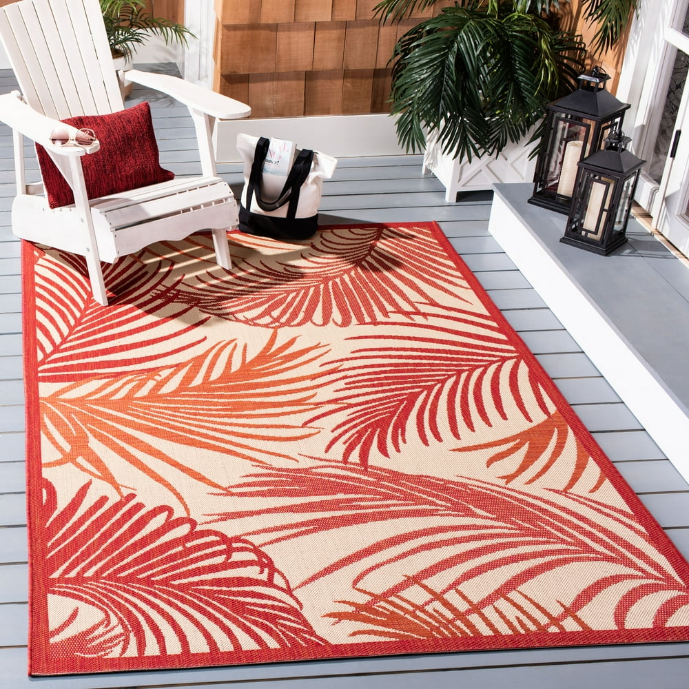 Safavieh Courtyard Ivon Indoor Outdoor Palm Leaves Area Rug
