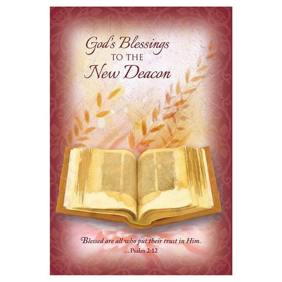 God's Blessings to the New Deacon Card (DC69118)