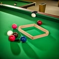 thumbnail image 4 of TABLZONE 2 Pcs Billiard Equipment Triangle Rack in Beige for Community Centers with Stable Framework, 4 of 6