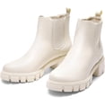 thumbnail image 4 of Botas Dream Paris Para Dama Estilo Chelsea Chukka Casual Beige Talla 23.5, 4 of 5