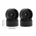 thumbnail image 2 of 4 Pieces RC Wheels Rims 1.9 Inch Beadlock Heavy Duty Multi Spoke for 1:10 1:12 Remote Control Crawler Cars, 2 of 9