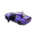 thumbnail image 6 of 2020 Dodge Challenger R/T Scat Pack Widebody, Purple - Solido S1805705 - 1/18 Scale Diecast Car, 6 of 10