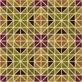 thumbnail image 1 of Ahgly Company Machine Washable Indoor Square Transitional Saddle Brown Area Rugs, 7' Square, 1 of 7