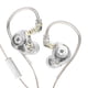 thumbnail image 5 of Cateissary Auriculares con cable KZ para correr, trotar, cancelación de ruido de 3,5mm, auriculares desmontables, auriculares HiFi para Type2 NO2, 5 of 6