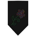 thumbnail image 3 of Pet and Dog Bandana Rhinestone, "Multi Flower", 3 of 10