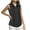 Black, variant on Button Down Shirts for Women Sleeveless Summer Work Blouses Trendy Polka Dot Printed Shirt Tops Lapel Work Office Blouse Comfy Soft Casual Shirt