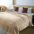 thumbnail image 4 of Yeciiwht Super Soft Warm Solid Warm Fleece Blanket, Comforter Blankets Twin/Twin XL, Reversible Lightweight Microfiber All Season Blanket, 39x59in, 4 of 6