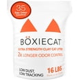 thumbnail image 1 of pack of 3 - Boxiecat Extra Strength Odour Control Clumping Clay Cat & Kitty Litter, 7.26-kg bag, 1 of 5