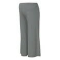 thumbnail image 3 of YanHong Maternity Pants Plus Size Women's Pregnancy Pants High Waisted Tummy Cropped Trousers Gray M, 3 of 3