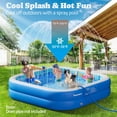 thumbnail image 2 of Piscina inflable Pawtners Piscina de aerosol inflable para niños y mascotas, 2 of 6