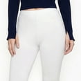thumbnail image 2 of Hitime High Waisted Women's Leggings for Women Tummy Control Opaque Workout Pants elastic Yoga pants, Full Length White S-M, 2 of 8
