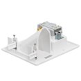 thumbnail image 3 of Placa de Pared Empotrada de Bajo Voltaje con Toma de Corriente Blanca Cmple, 3 of 3