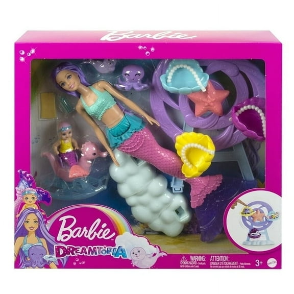 Barbie Dreamtopia Mermaid Dolls and Accessories 36x8x32cm