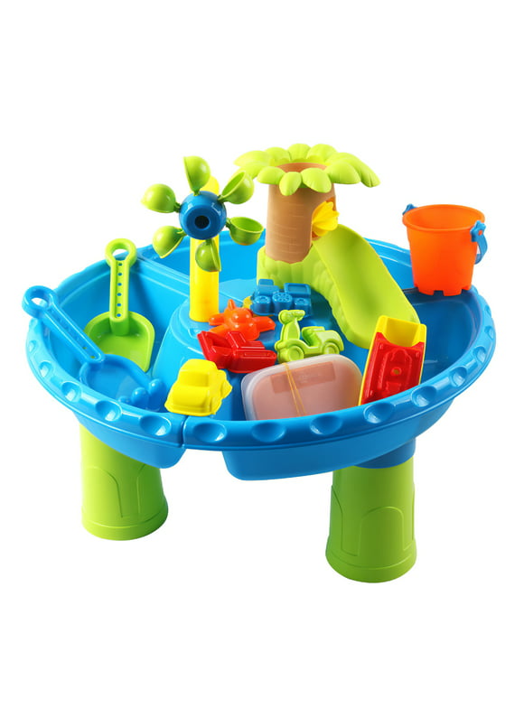 Kid Odyssey Water Table for Toddlers 1 to 3 Year Old Outdoor Boys Girls Sand Water Beach Toys - Small