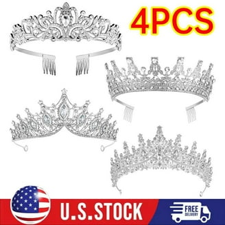 Claire's Hair Accessories Gemstone Queen Tiara - Walmart.com