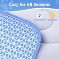 thumbnail image 5 of Areker Dog Cooling Mat 32"x44" – Self-Cooling Mat for Dogs, Large Reversible Cooling Pad with PCM + Arc-Chill, Extra Thick Non-Toxic Pet Mat for Summer Heat Relief, 5 of 8