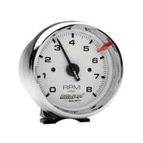 AUTO METER 2304 3-3/4IN TACH, 8,000 RPM, CHROME