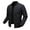 Black, variant on Fashion Flight Jacket Casual Baseball Coat Autumn Stylish Outerwear For Young Adults Jackets for Men