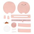 thumbnail image 2 of thinsony DIY Leather Shoulder Bag Making Tote Wallet Material Craft Sewing Handmade Pink, 2 of 9