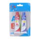 thumbnail image 2 of Removable Badminton Bat Handle Nylon Fiber Racket Floating Shockproof Grip Handle Kit White, 2 of 4