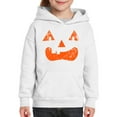 thumbnail image 3 of Awkward Styles Halloween Hoodies for Kids Boys Girls Orange Jack-O'-Lantern Hooded Youth Sweatshirt, 3 of 5