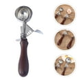 thumbnail image 1 of HEALEEP Metal Ice Cream Spoon Ice Cream Digging for Home Use 1Set, 1 of 8