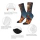 thumbnail image 4 of Fotbe Cowboy Boots Under Starry Sky Calcetas Largas con Estampado para Hombre y Mujer – Calcetas de Compresión Transpirables y Elásticas, Viajar y Uso Diario Talla 5-11, 4 of 6