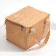 thumbnail image 5 of Sac Isotherme en Papier Kraft pour Aliments Rétention à Froid Sac Bento Pique-Nique Randonnée Sac à Lunch, 5 of 5