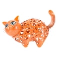 thumbnail image 1 of Escultura de gato trenzado de Tomfeel Adorno de hierro moderno Estatuilla trenzada creativamente Art Tomfeel Amarillo, 1 of 7